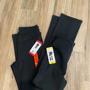 Jockey cross waist yoga pants small & medium bundle NWT